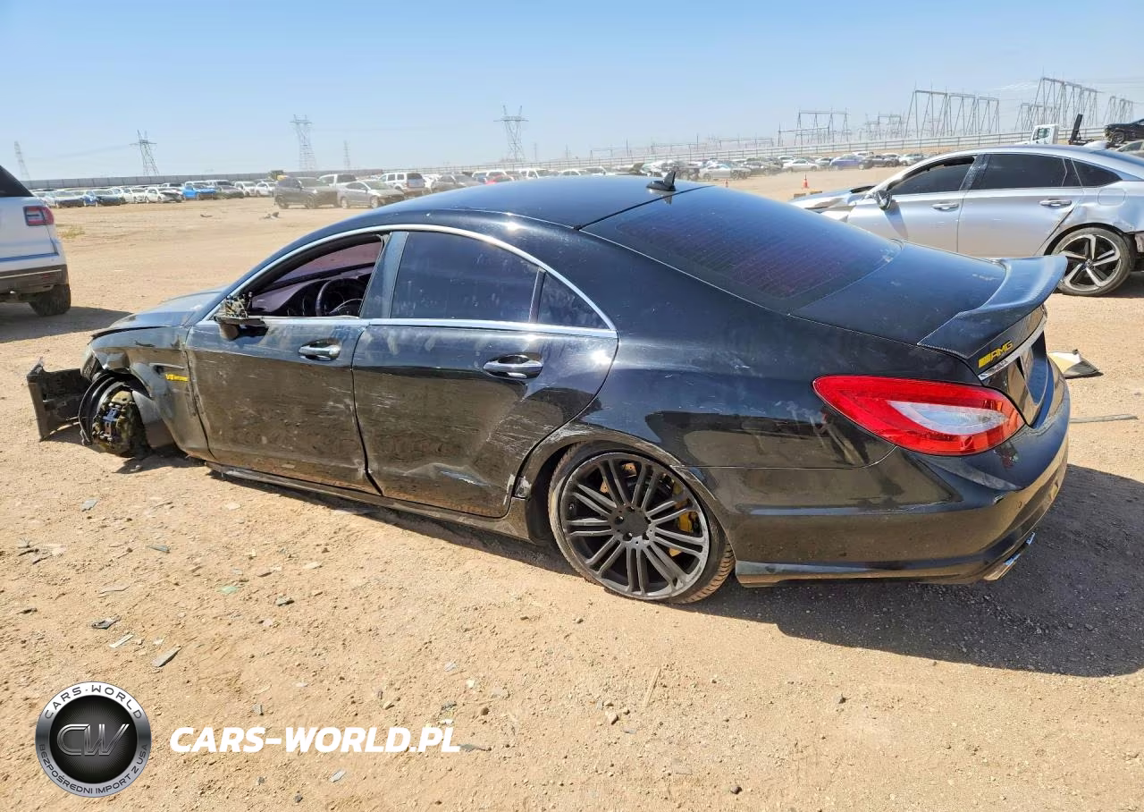 2012 Mercedes-Benz Cls 63 Amg VIN:WDDLJ7EB9CA013394 - 2