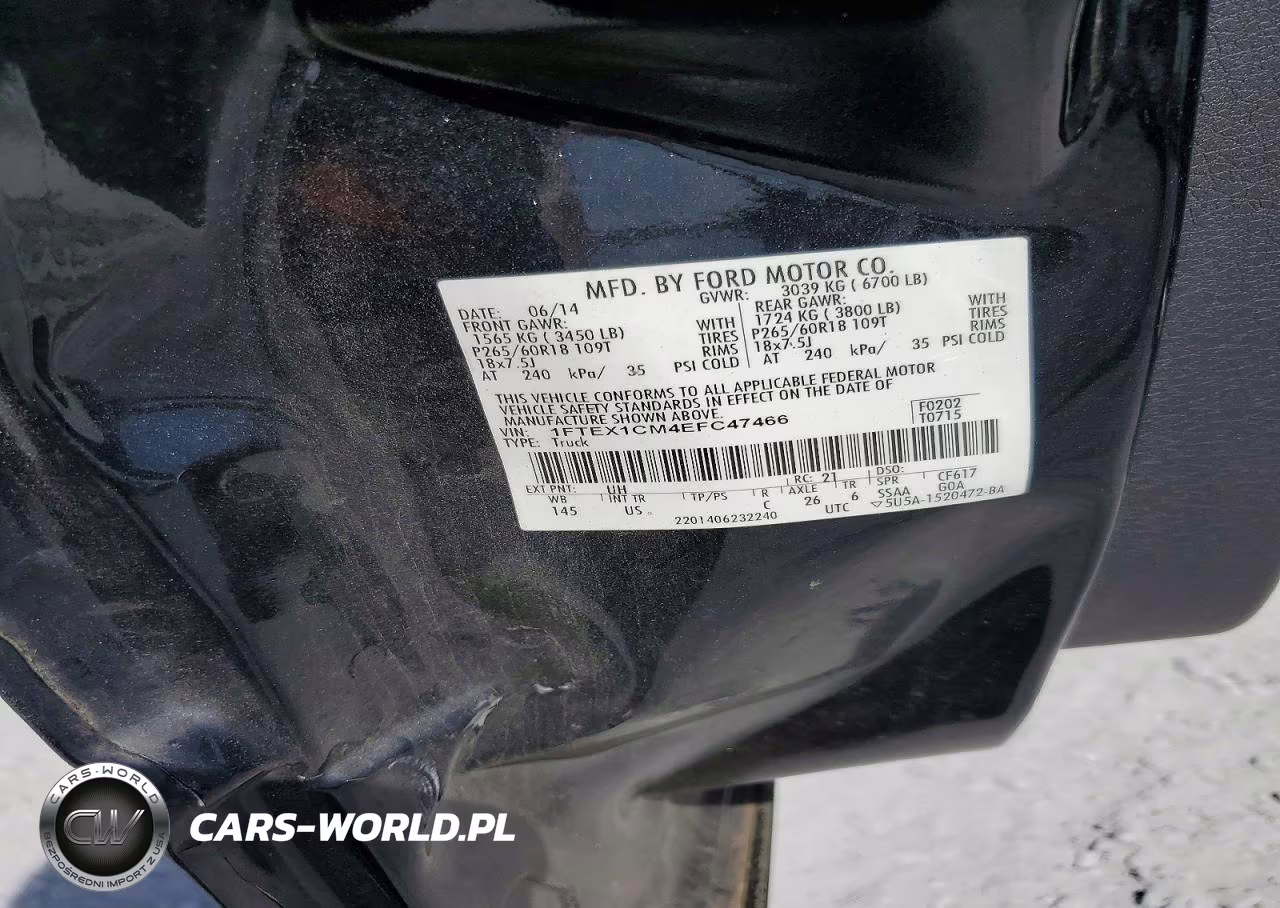 2014 Ford F150 Super Cab VIN:1FTEX1CM4EFC47466 - 12