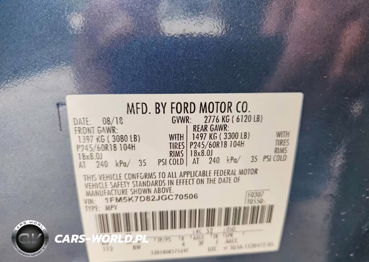 2018 Ford Explorer Xlt VIN:1FM5K7D82JGC70506 - 14