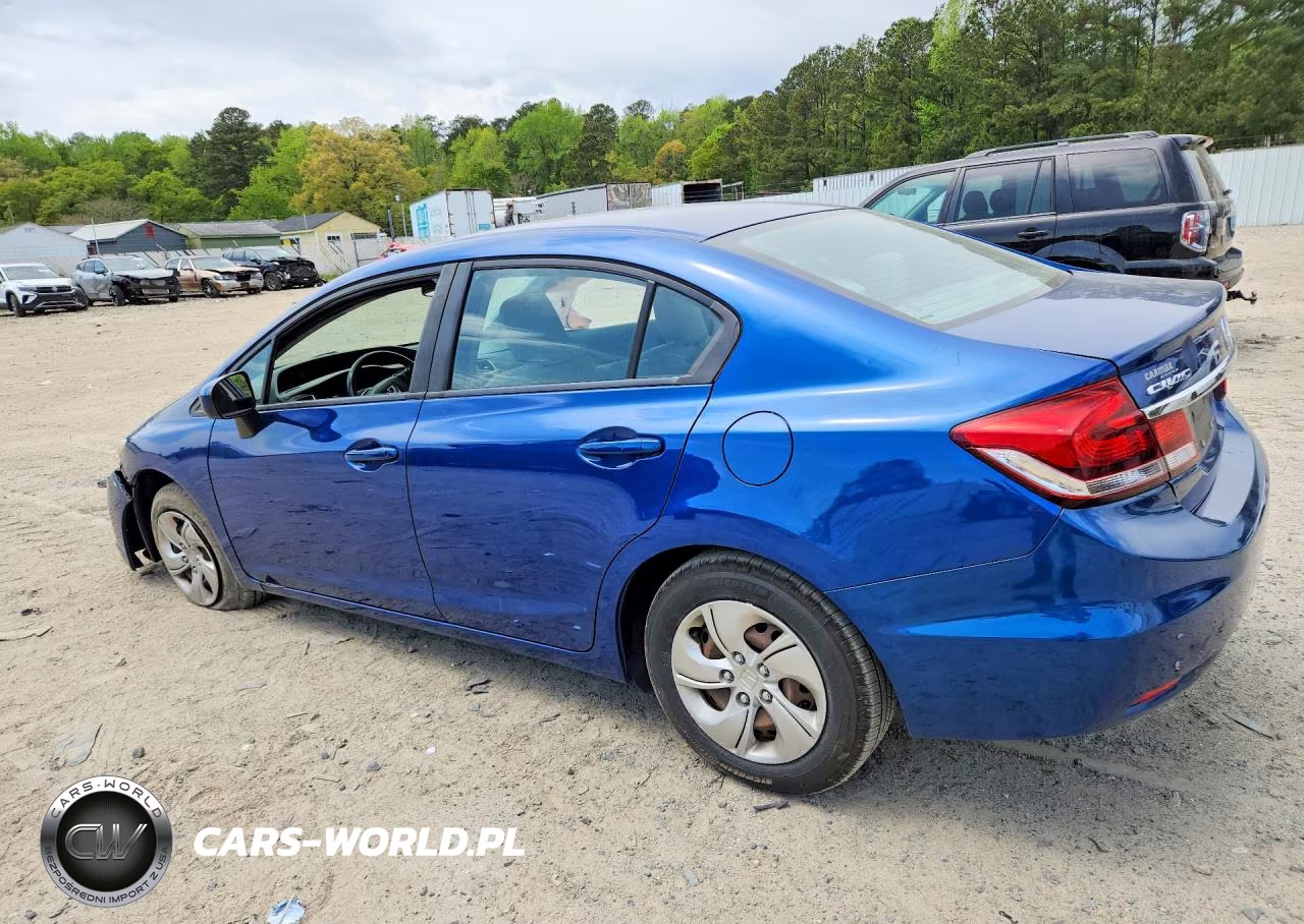 2014 Honda Civic Lx VIN:19XFB2F55EE074371 - 2