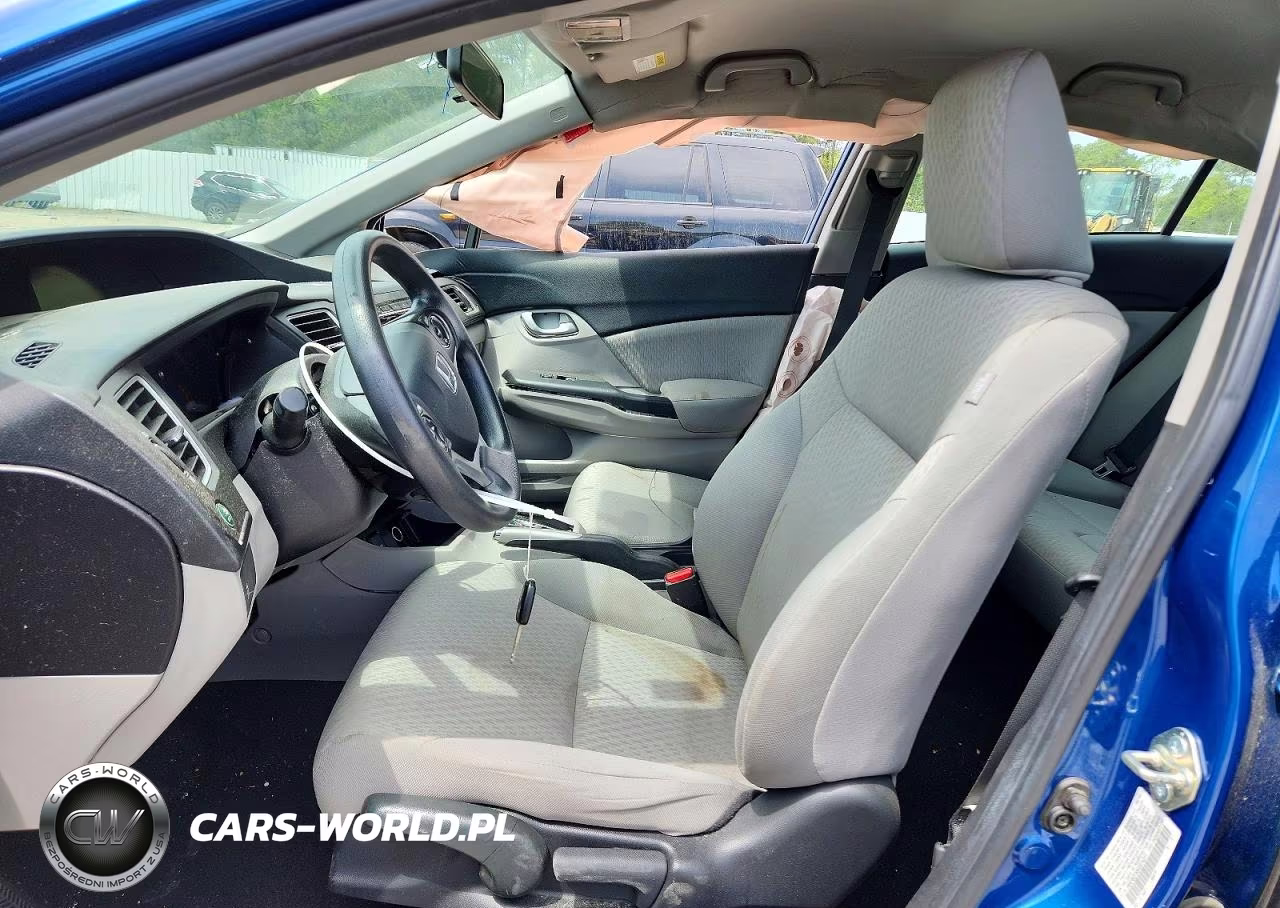 2014 Honda Civic Lx VIN:19XFB2F55EE074371 - 5