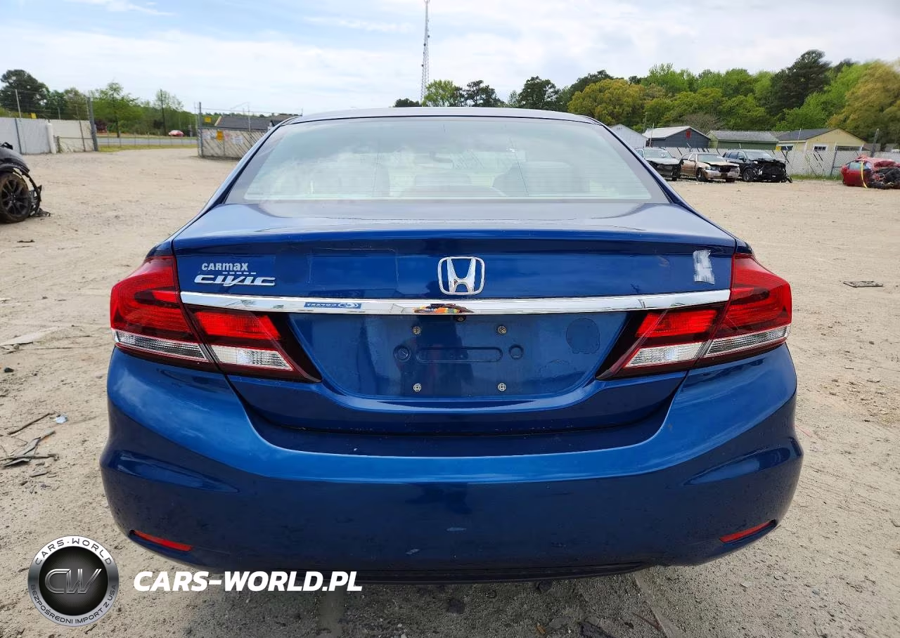2014 Honda Civic Lx VIN:19XFB2F55EE074371 - 6
