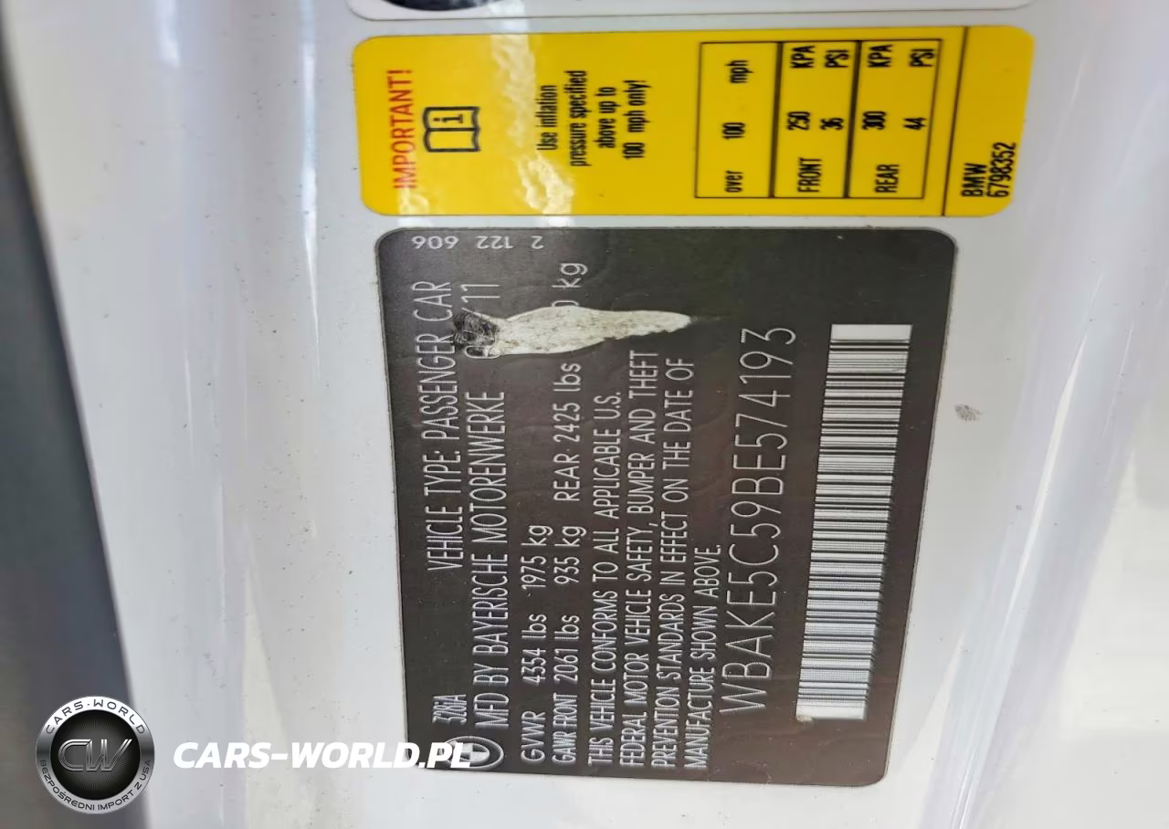 2011 BMW 328 I Sulev VIN:WBAKE5C59BE574193 - 12