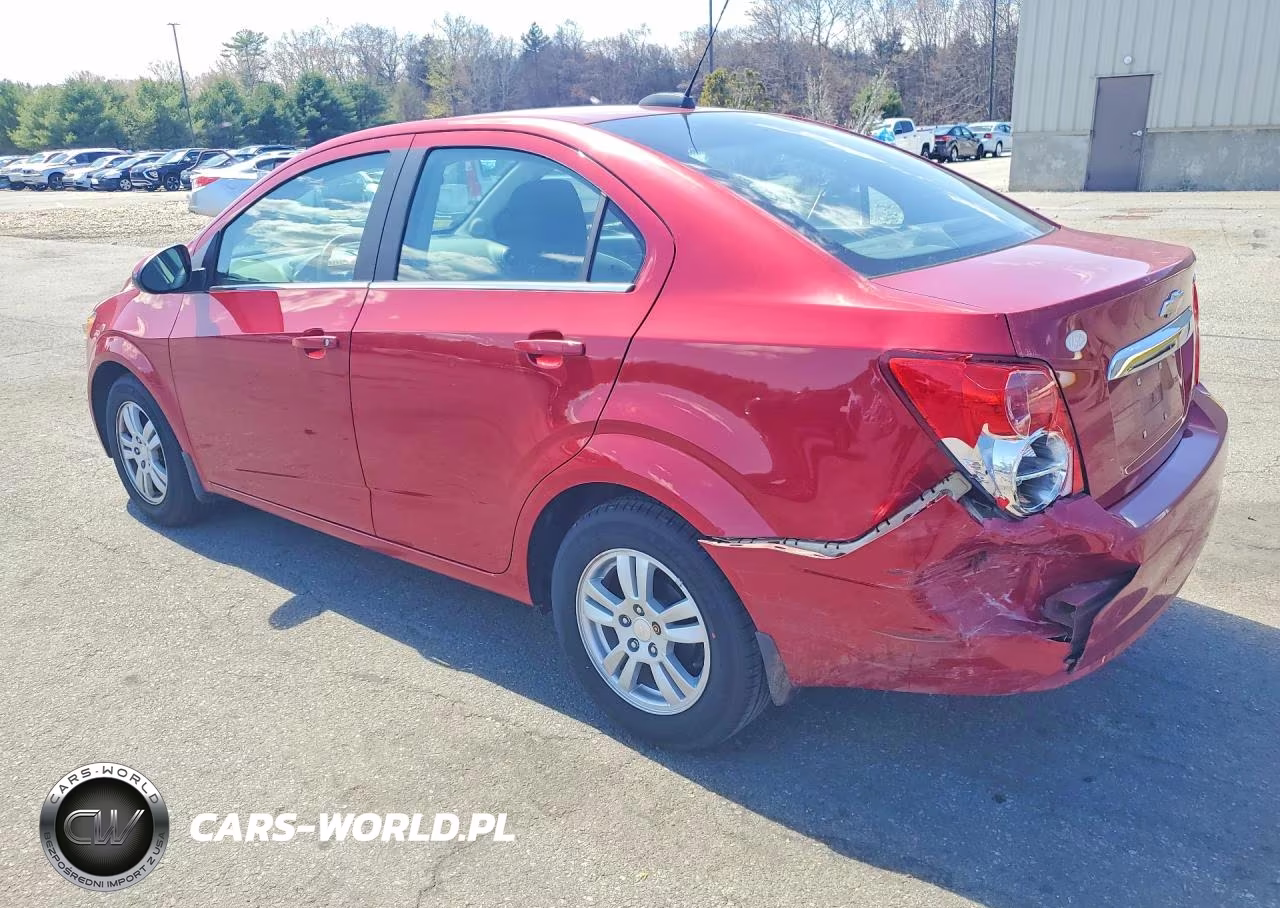 2015 Chevrolet Sonic Lt VIN:1G1JC5SH8F4179216 - 2