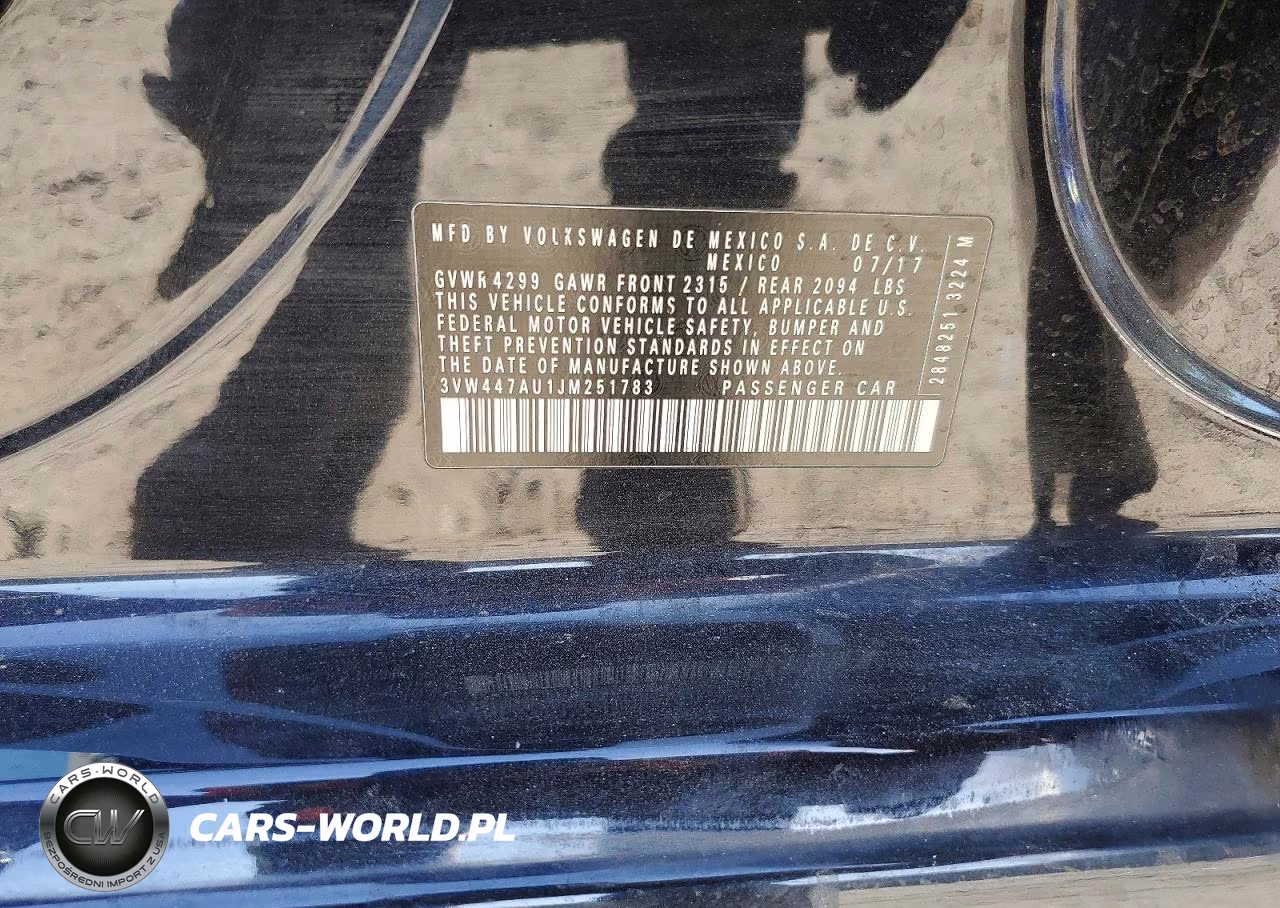 2018 Volkswagen Gti S VIN:3VW447AU1JM251783 - 12