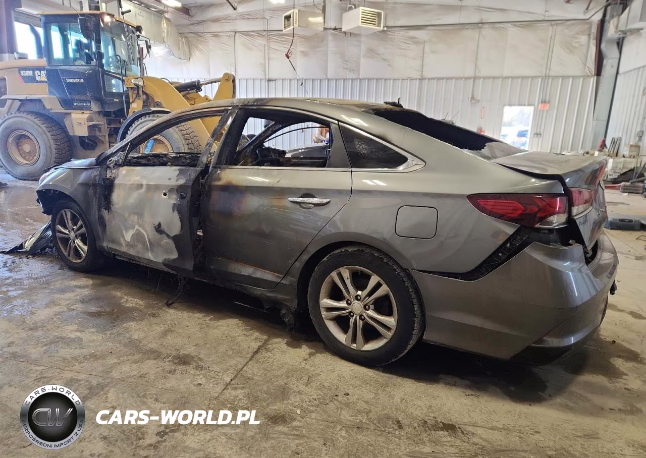 2018 Hyundai Sonata Sel VIN:5NPE34AF7JH630318 - 2