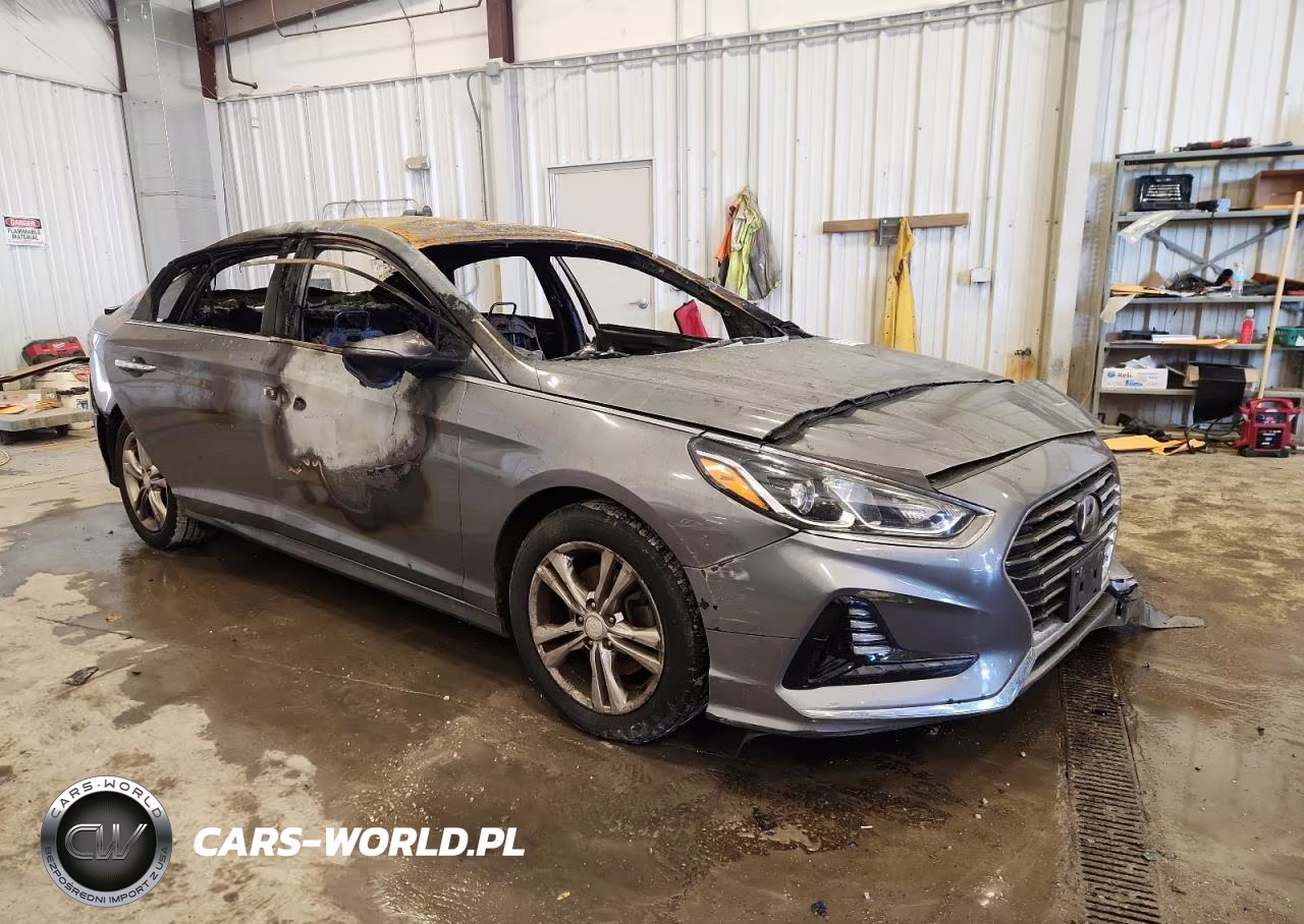 2018 Hyundai Sonata Sel VIN:5NPE34AF7JH630318 - 4