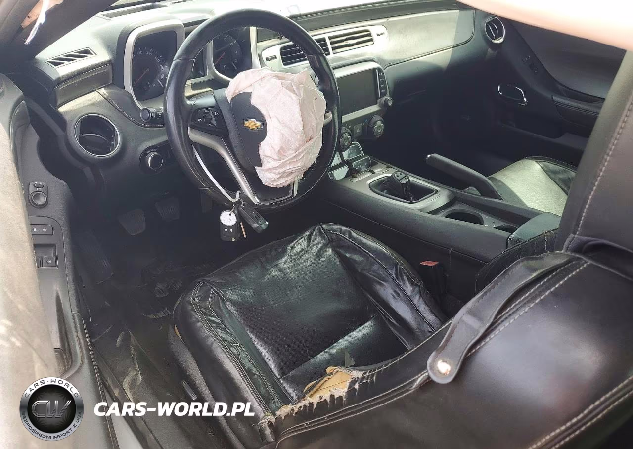 2013 Chevrolet Camaro Lt VIN:2G1FG1E39D9203956 - 8