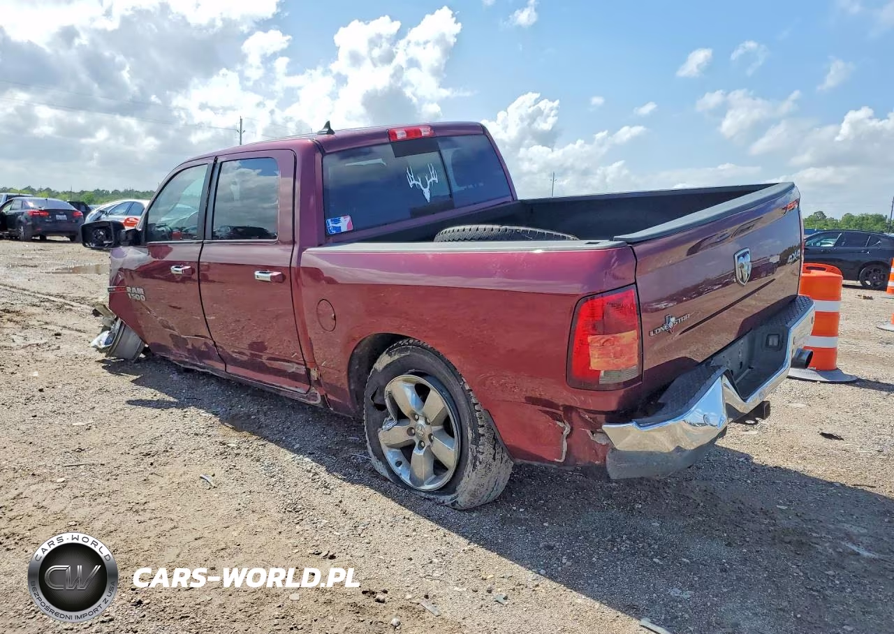 2016 Ram 1500 Slt VIN:1C6RR7LM5GS272425 - 2