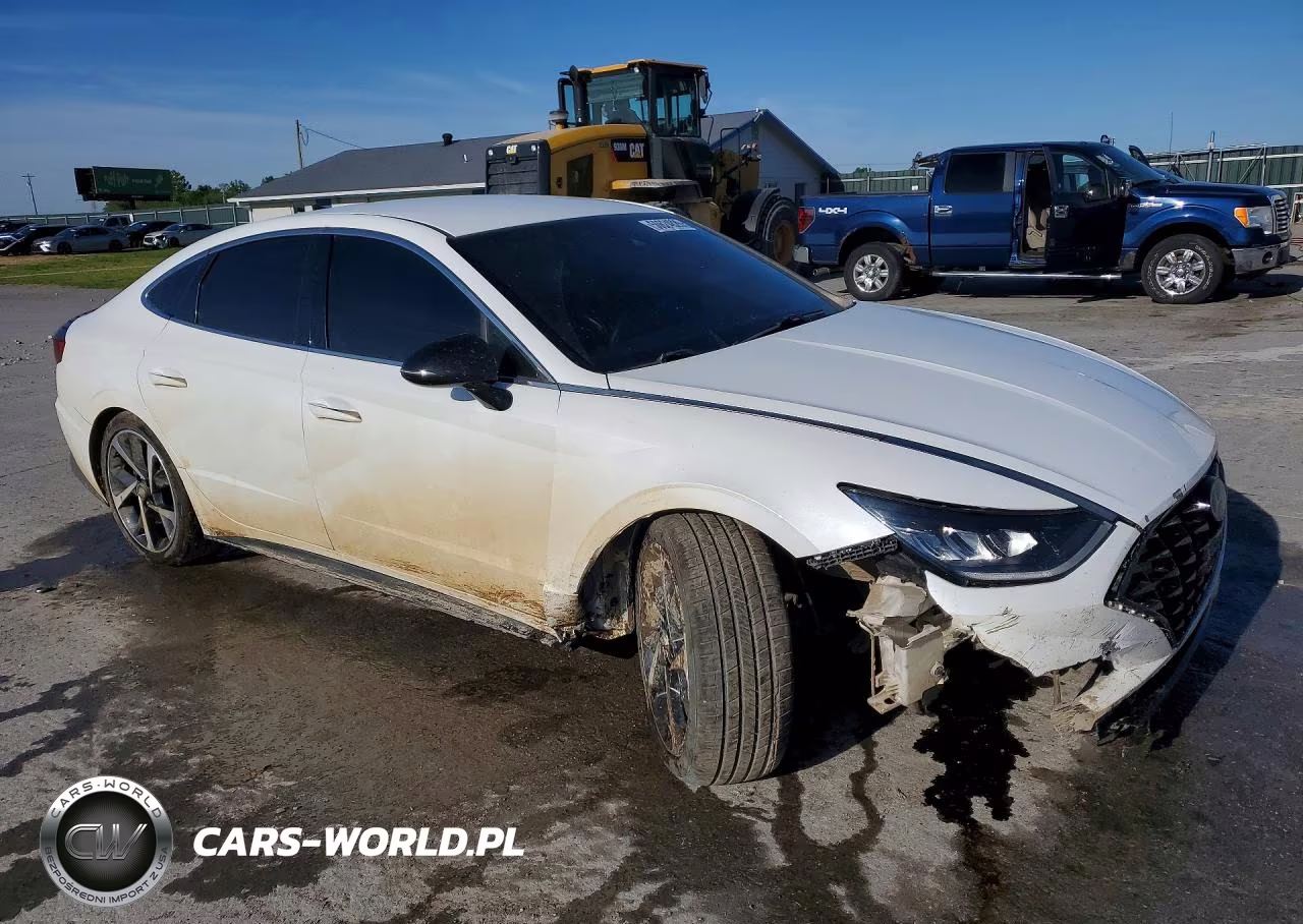 2021 Hyundai Sonata Sel Plus VIN:5NPEJ4J25MH067910 - 4