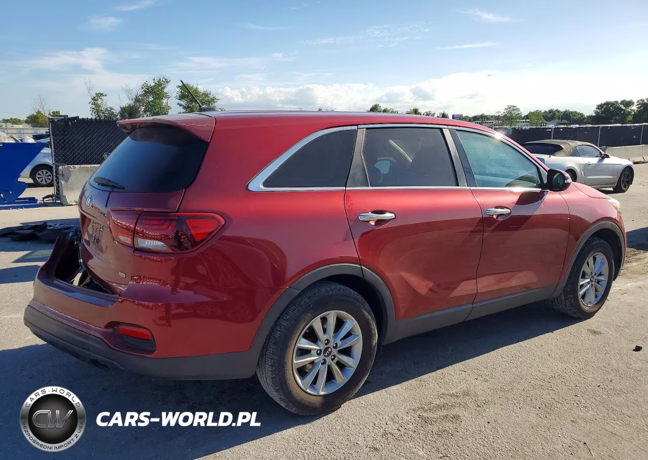 2019 Kia Sorento Lx VIN:5XYPG4A34KG565004 - 3