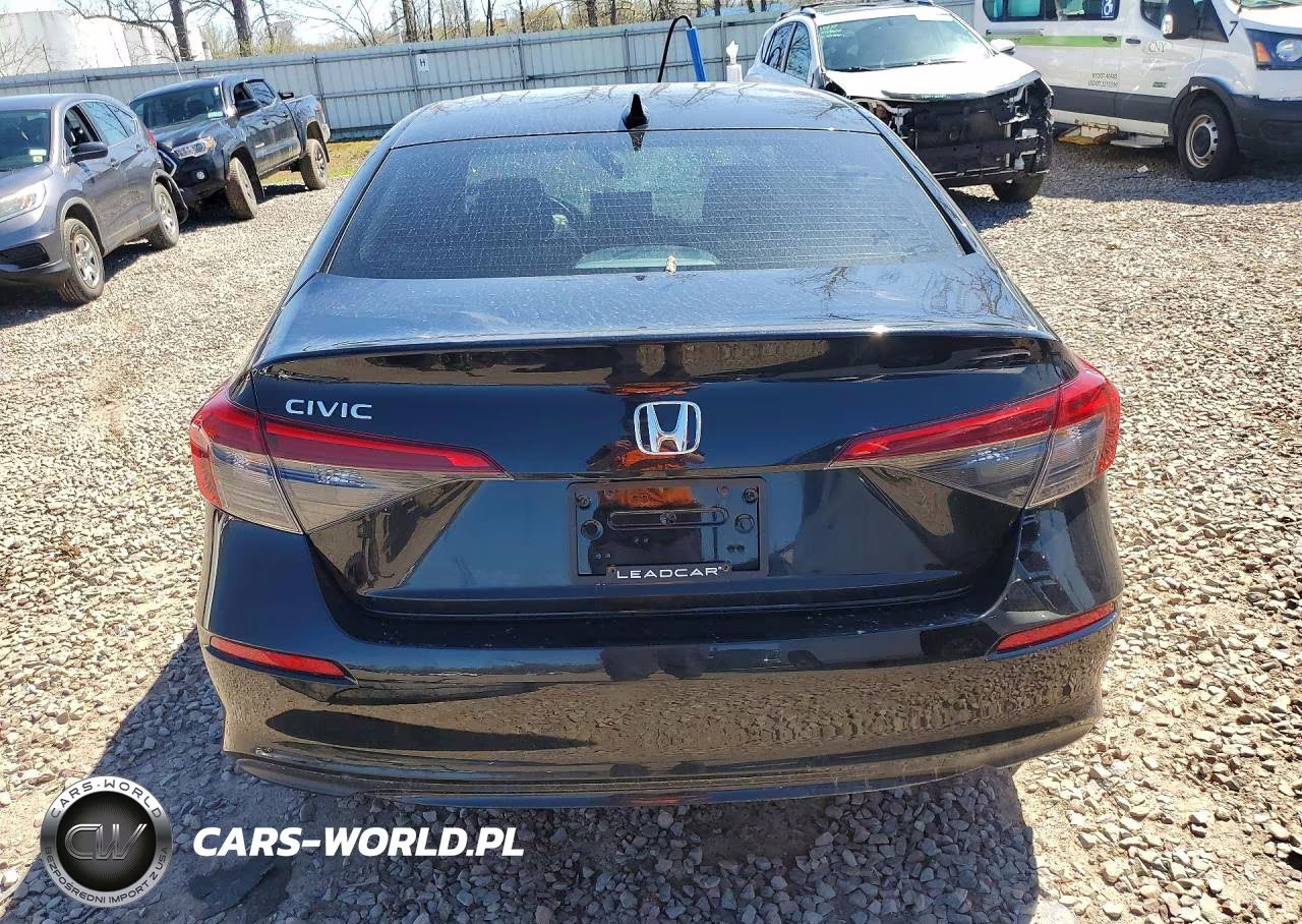 2024 Honda Civic Ex VIN:2HGFE1F77RH312400 - 6