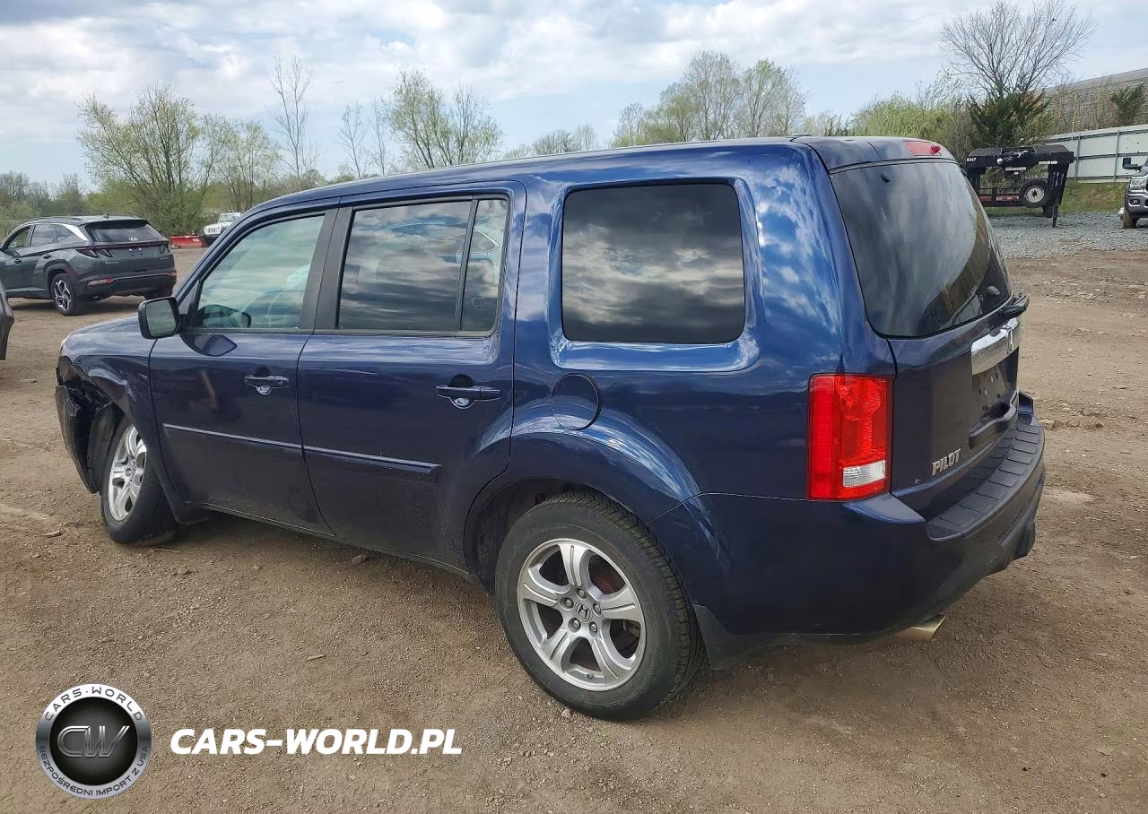 2014 Honda Pilot Exl VIN:5FNYF4H52EB035429 - 2
