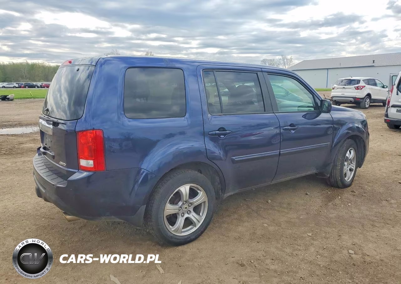 2014 Honda Pilot Exl VIN:5FNYF4H52EB035429 - 3