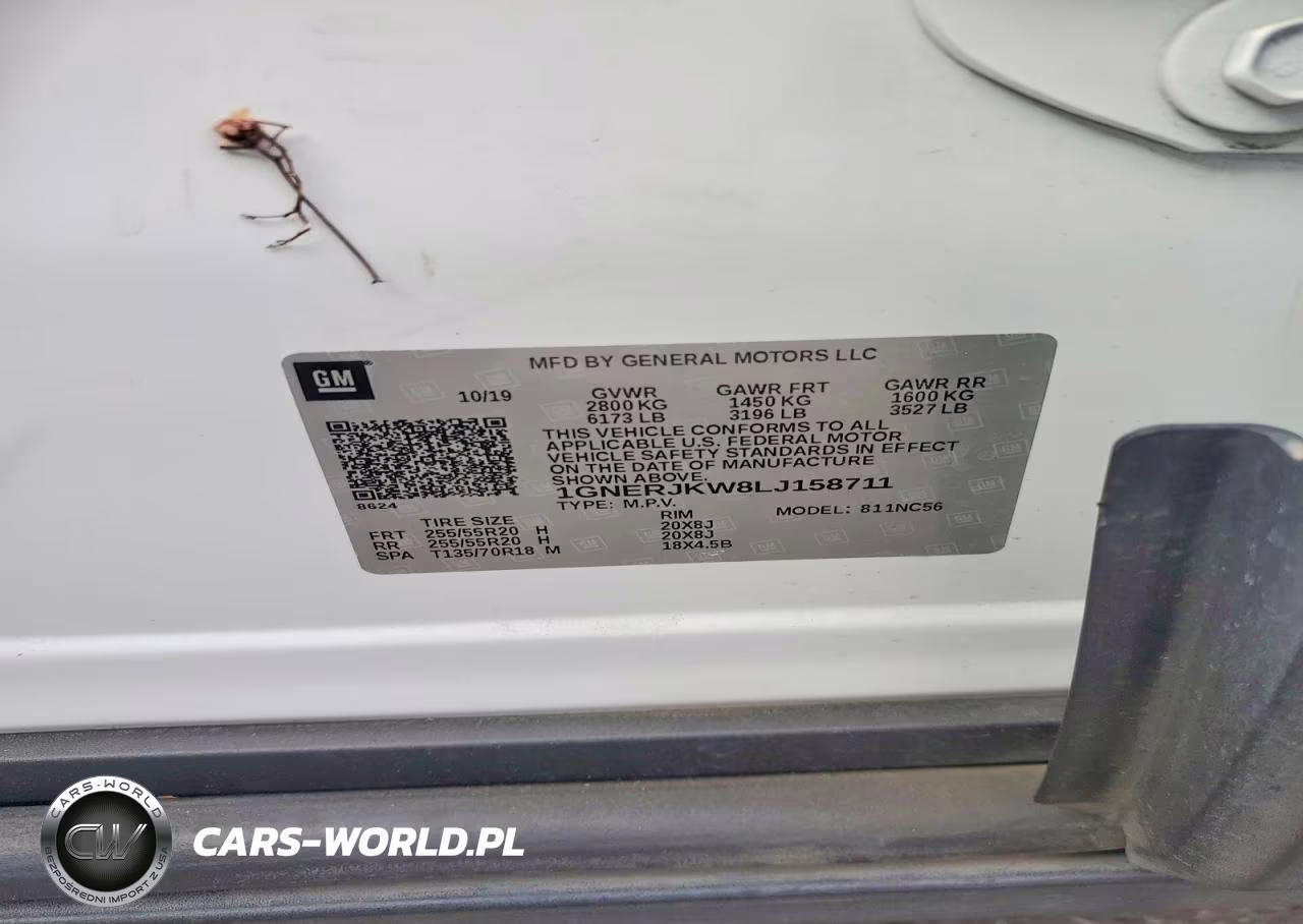 2020 Chevrolet Traverse Rs VIN:1GNERJKW8LJ158711 - 13