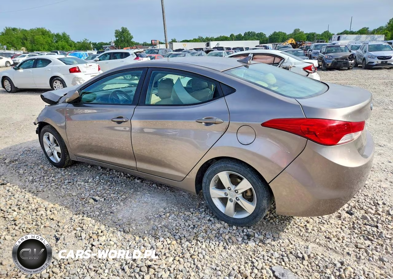 2012 Hyundai Elantra Gls VIN:5NPDH4AEXCH062301 - 2