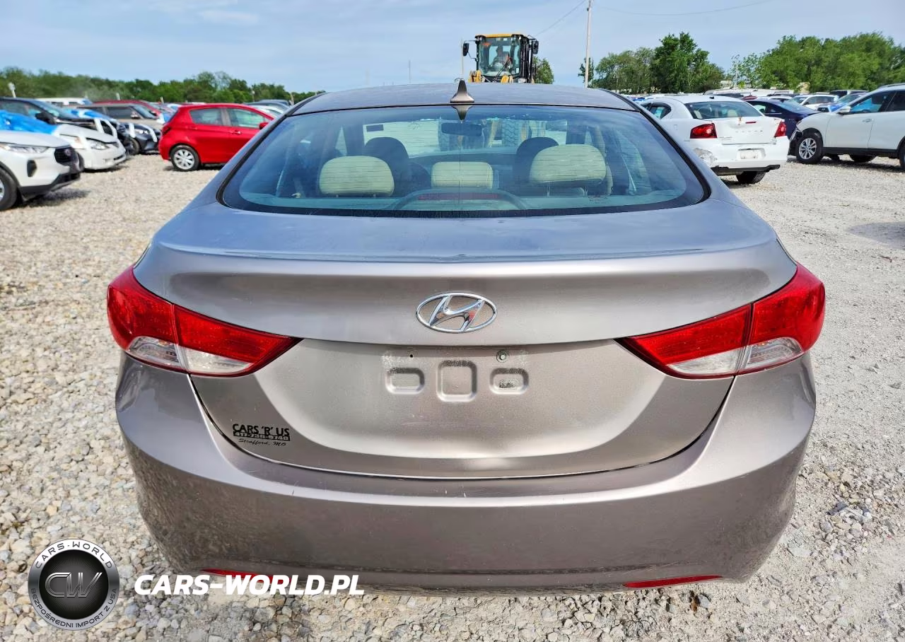 2012 Hyundai Elantra Gls VIN:5NPDH4AEXCH062301 - 6