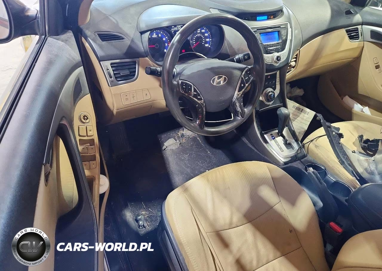 2012 Hyundai Elantra Gls VIN:5NPDH4AEXCH062301 - 8
