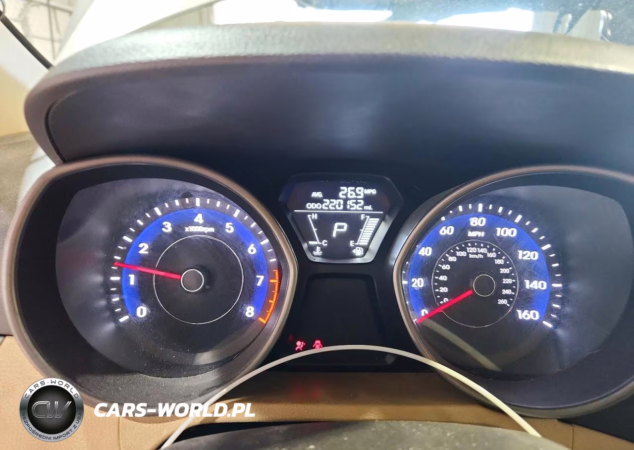 2012 Hyundai Elantra Gls VIN:5NPDH4AEXCH062301 - 9