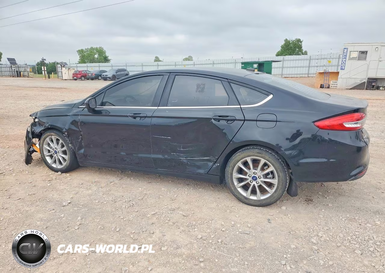 2017 FORD FUSION SE VIN:3FA6P0HD3HR335333 - 2