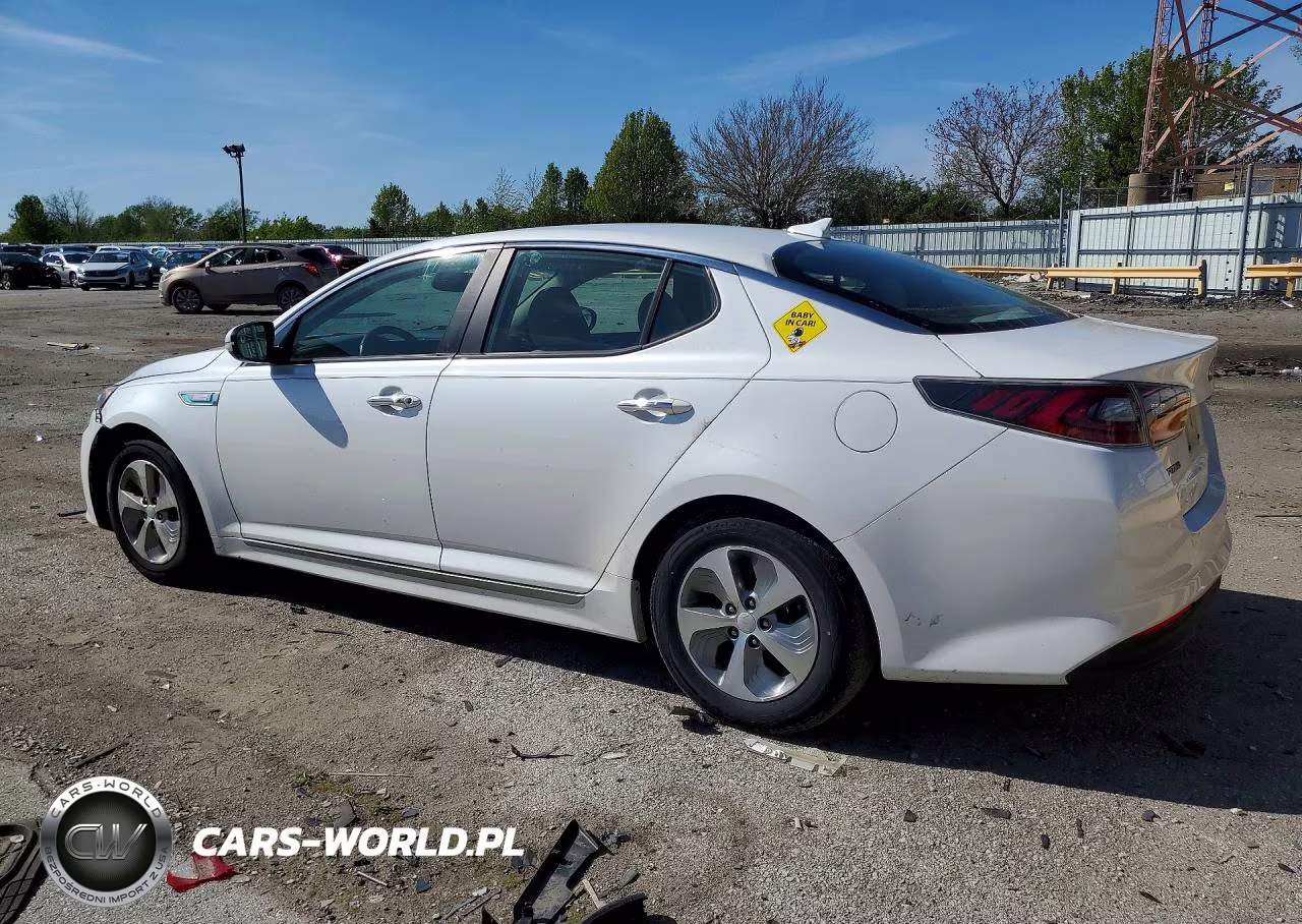2016 Kia Optima Hybrid VIN:KNAGM4AD6G5092561 - 2