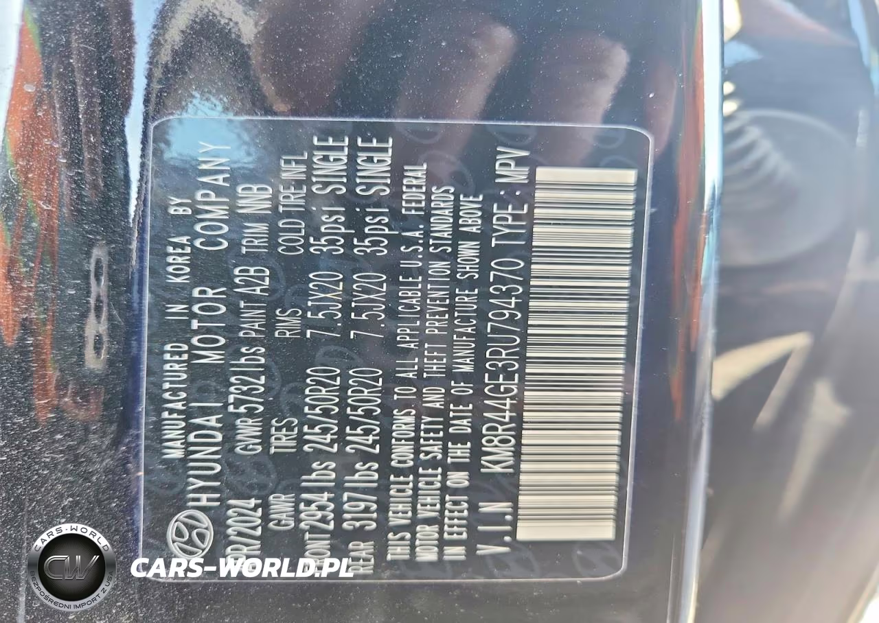 2024 Hyundai Palisade Sel Premium VIN:KM8R44GE3RU794370 - 14