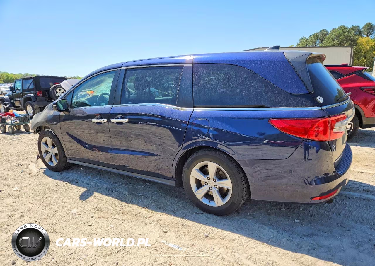 2019 Honda Odyssey Exl VIN:5FNRL6H77KB075852 - 2