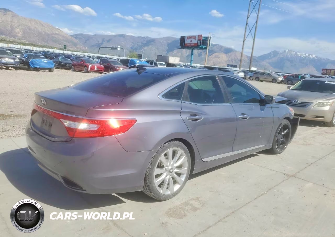 2012 Hyundai Azera Base VIN:KMHFH4JG1CA142020 - 3