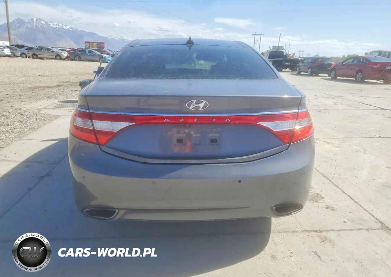 2012 Hyundai Azera Base VIN:KMHFH4JG1CA142020 - 6