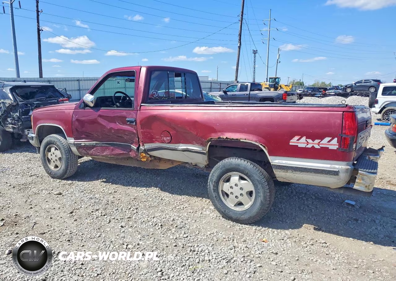 1988 Chevrolet Gmt-400 K2500 VIN:1GCFK24K4JE199912 - 2