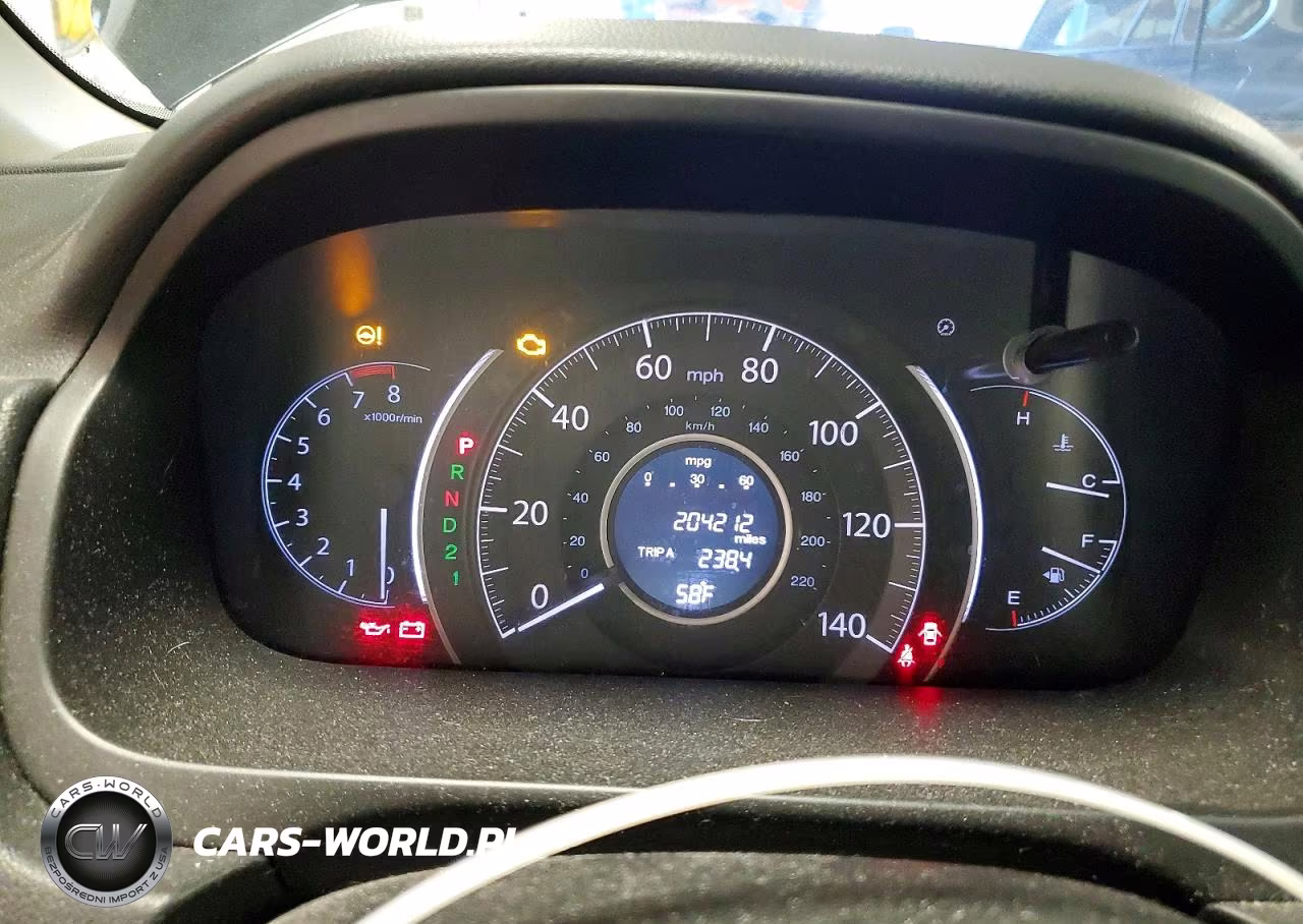 2012 Honda Cr-V Exl VIN:2HKRM4H73CH610308 - 9