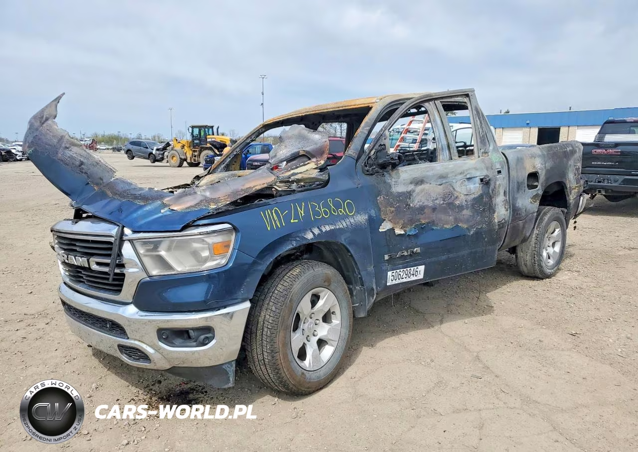 2020 Ram 1500 Big Horn VIN:1C6SRFBT4LN136820 - 1