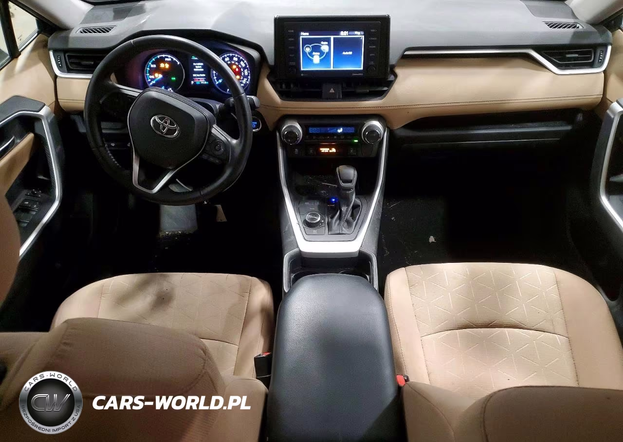 2020 Toyota Rav4 Hybrid Xle VIN:2T3RWRFV0LW090313 - 8