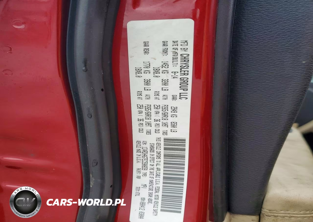 2014 Dodge Durango R-T VIN:1C4RDHAG7EC590659 - 12