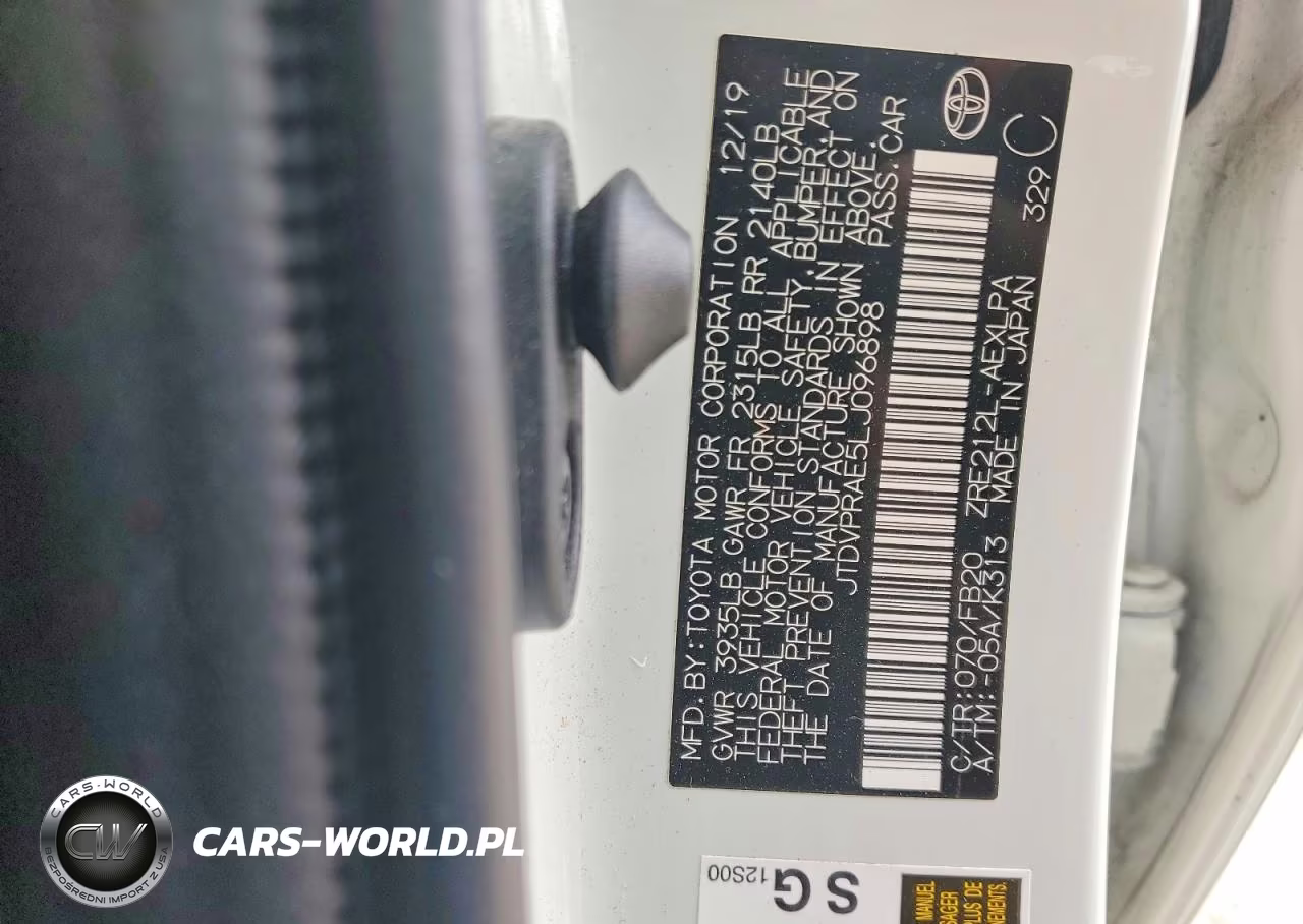 2020 Toyota Corolla Le VIN:JTDVPRAE5LJ096898 - 12