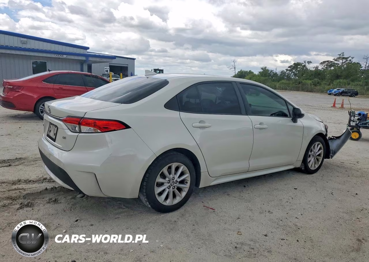 2020 Toyota Corolla Le VIN:JTDVPRAE5LJ096898 - 3