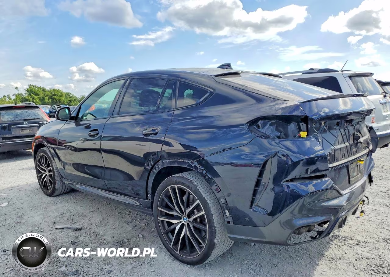 2022 BMW X6 VIN:5UXCY8C00N9N41535 - 2