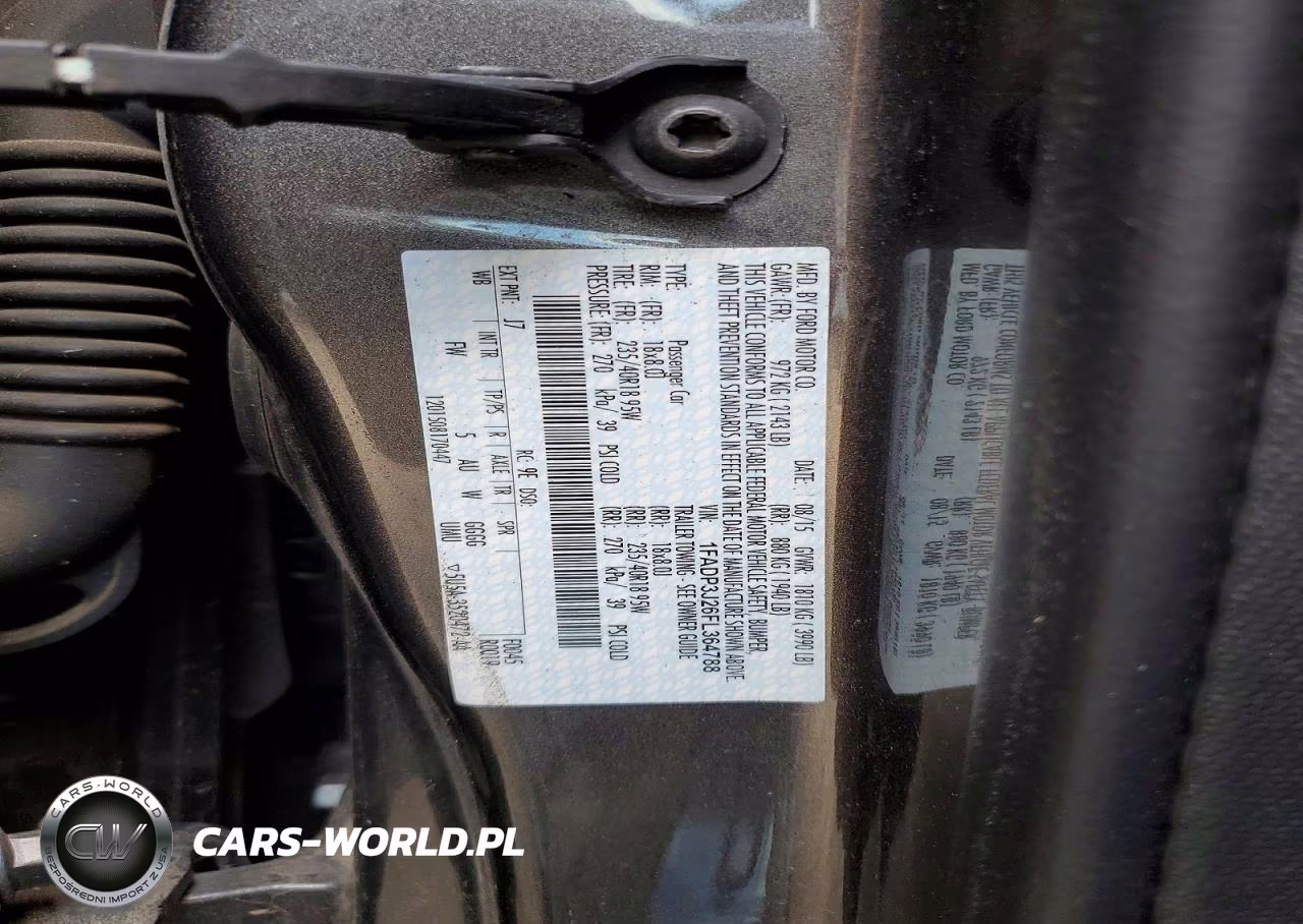 2015 Ford Focus Titanium VIN:1FADP3J26FL364788 - 12
