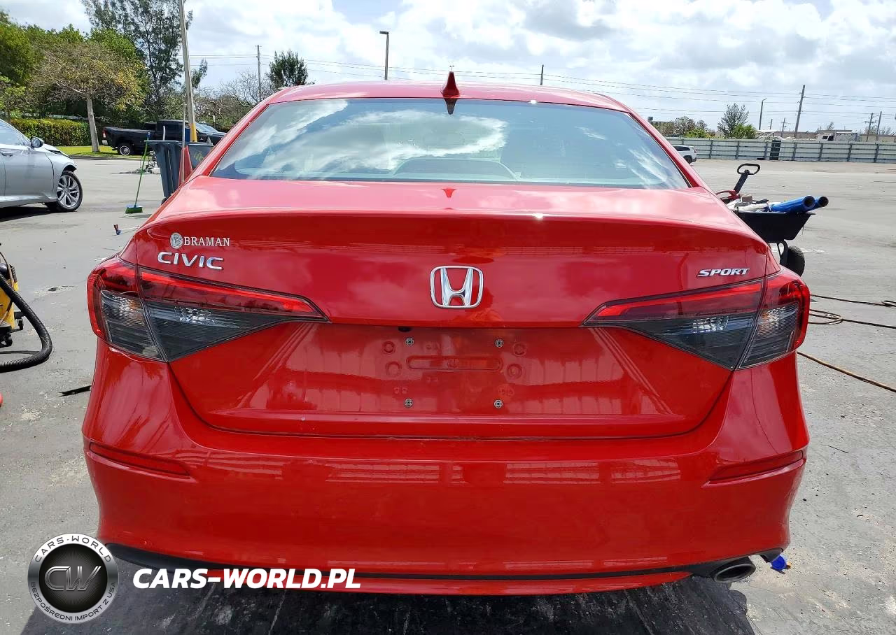2024 Honda Civic Sport VIN:2HGFE2F51RH501578 - 6