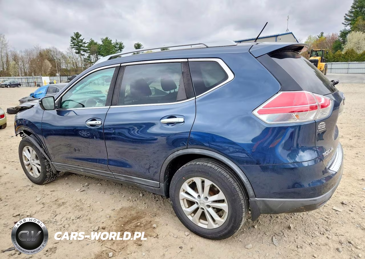 2016 Nissan Rogue Sv VIN:KNMAT2MV5GP653387 - 2