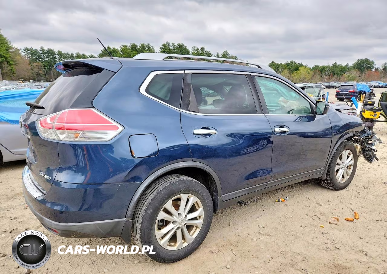 2016 Nissan Rogue Sv VIN:KNMAT2MV5GP653387 - 3