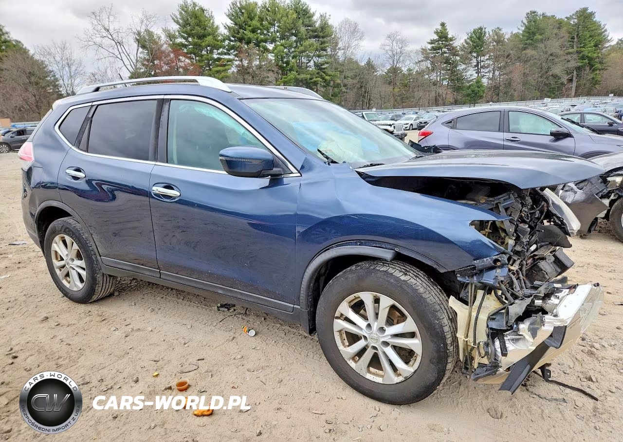2016 Nissan Rogue Sv VIN:KNMAT2MV5GP653387 - 4