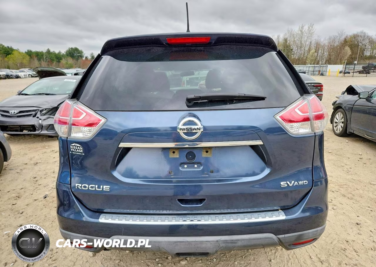 2016 Nissan Rogue Sv VIN:KNMAT2MV5GP653387 - 6