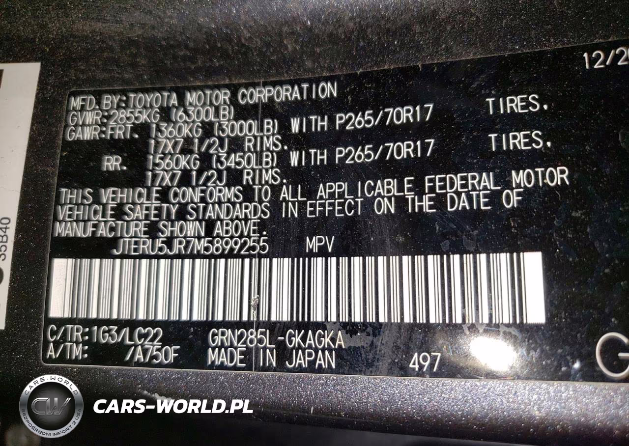 2021 Toyota 4Runner Trd Off-Road Premium VIN:JTERU5JR7M5899255 - 13