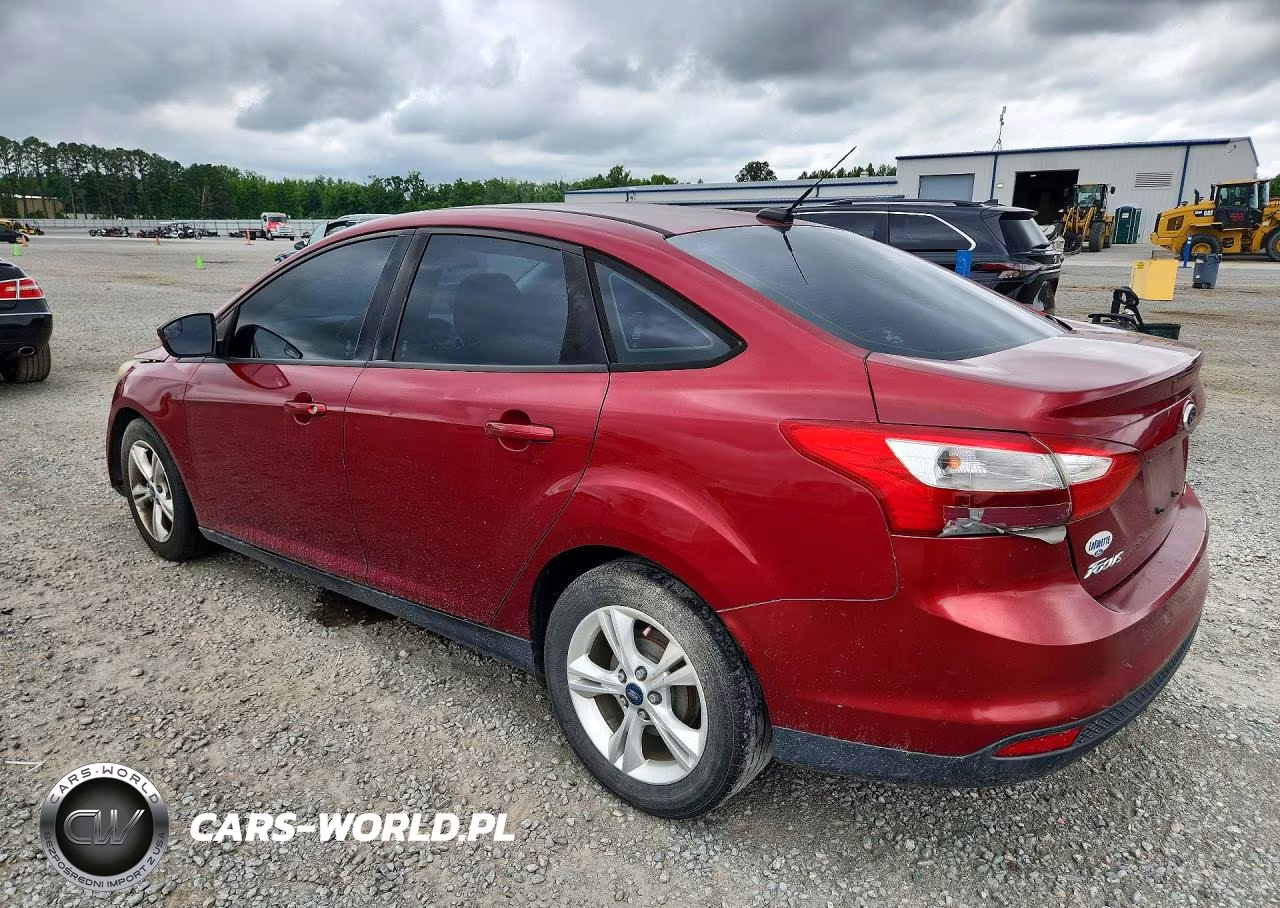 2013 Ford Focus Se VIN:1FADP3F25DL174468 - 2