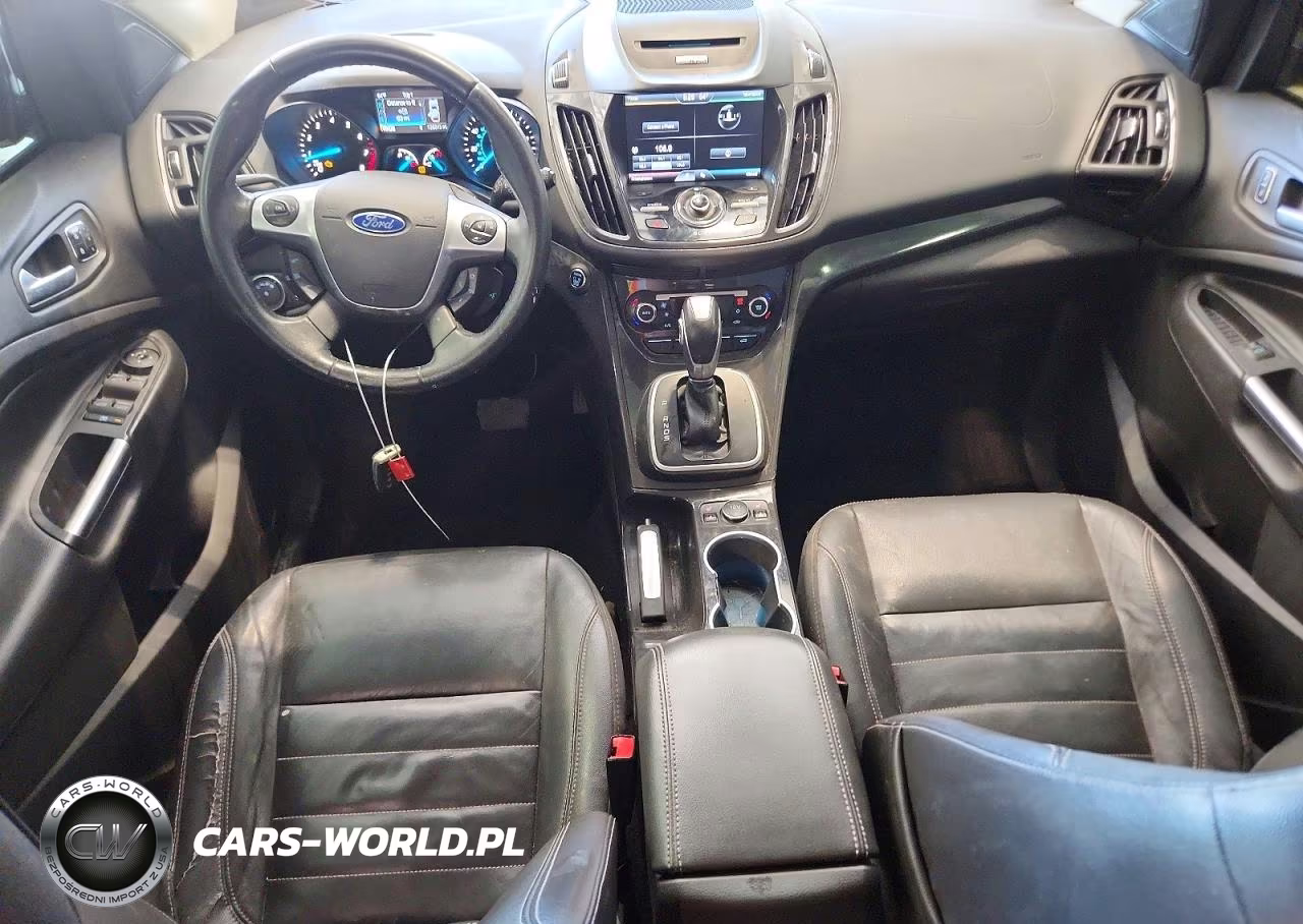 2014 Ford Escape Titanium VIN:1FMCU0JX1EUA82443 - 8
