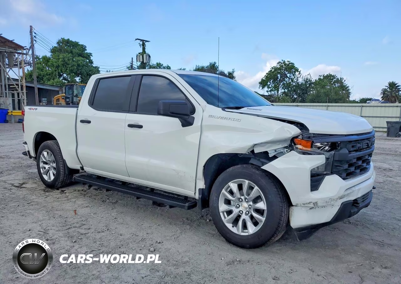 2025 Chevrolet Silverado K1500 Custom VIN:1GCPKBEK7SZ299967 - 4