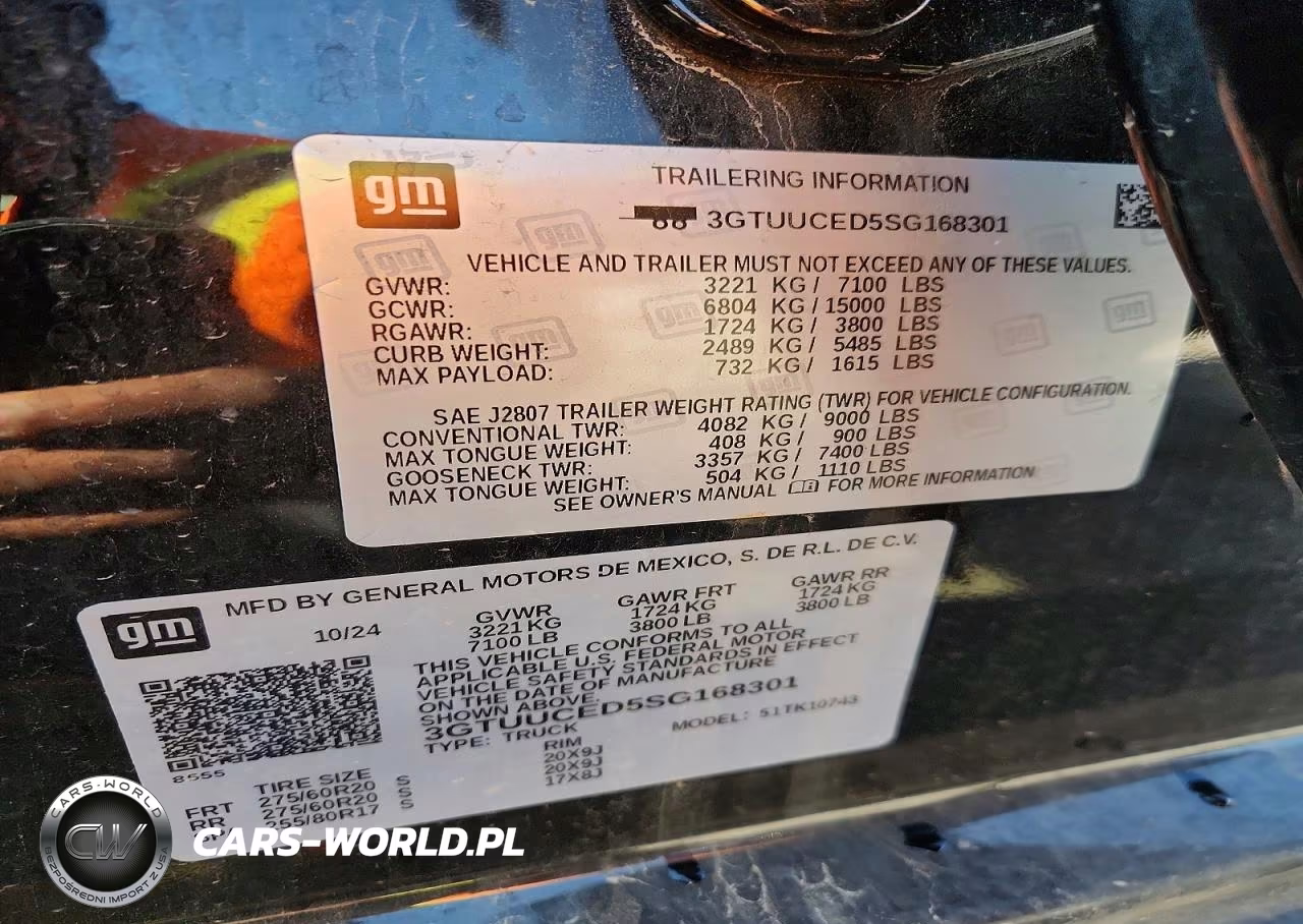 2025 GMC Sierra K1500 Elevation VIN:3GTUUCED5SG168301 - 12