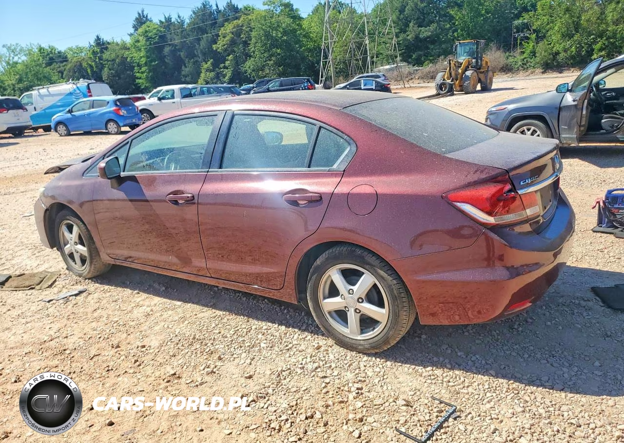 2015 Honda Civic Lx VIN:19XFB2F54FE119852 - 2