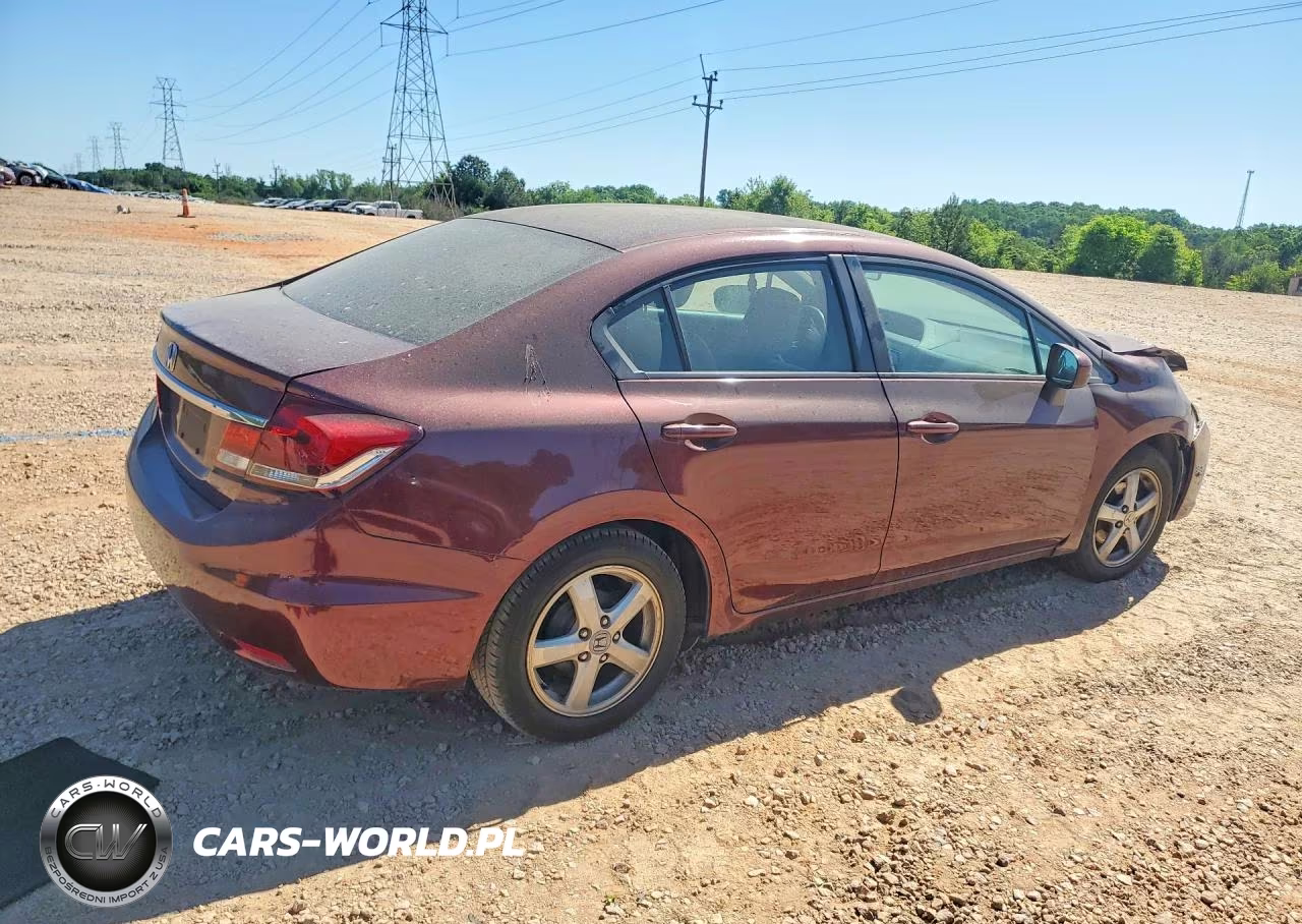 2015 Honda Civic Lx VIN:19XFB2F54FE119852 - 3
